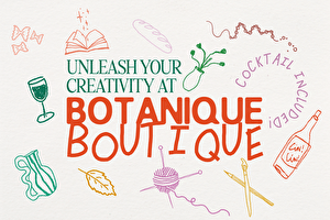 Botanique Boutique: plantenpotjes mozaïeken editie - december